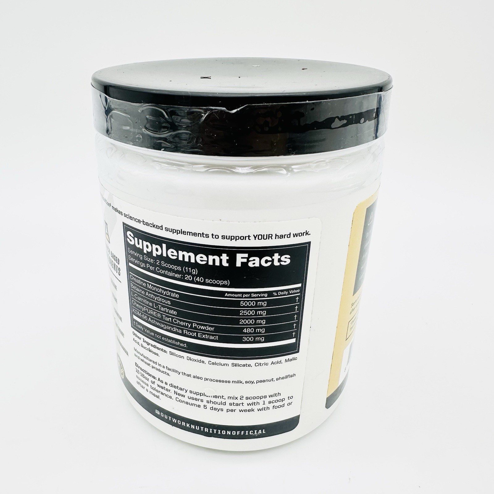 Post Workout Recovery Powder – Creatine Monohydrate, KSM-66 Ashwagandha & Tar…