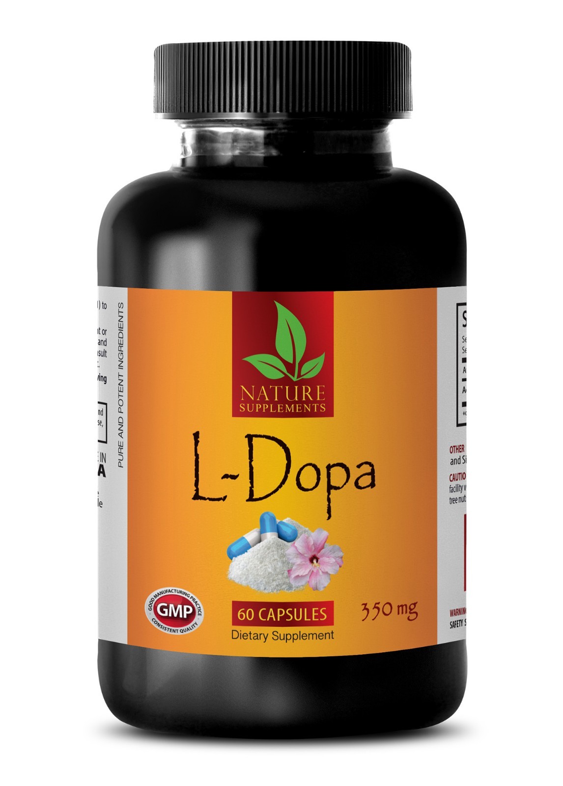 Dopamine supplements – L-DOPA MUCUNA EXTRACT 99% 350mg – serotonin power diet