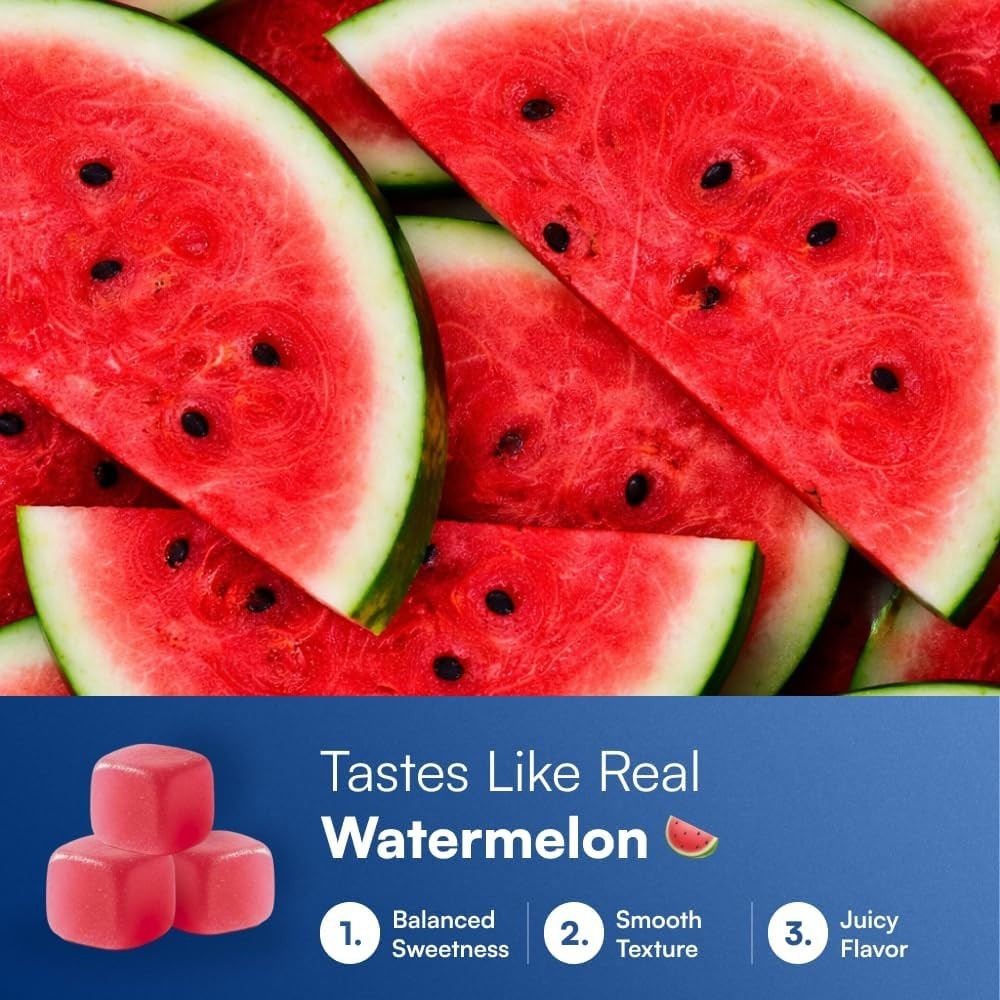 OMNI Creatine Monohydrate Gummies – Supports Muscle Growth, Low Sugar Watermelon