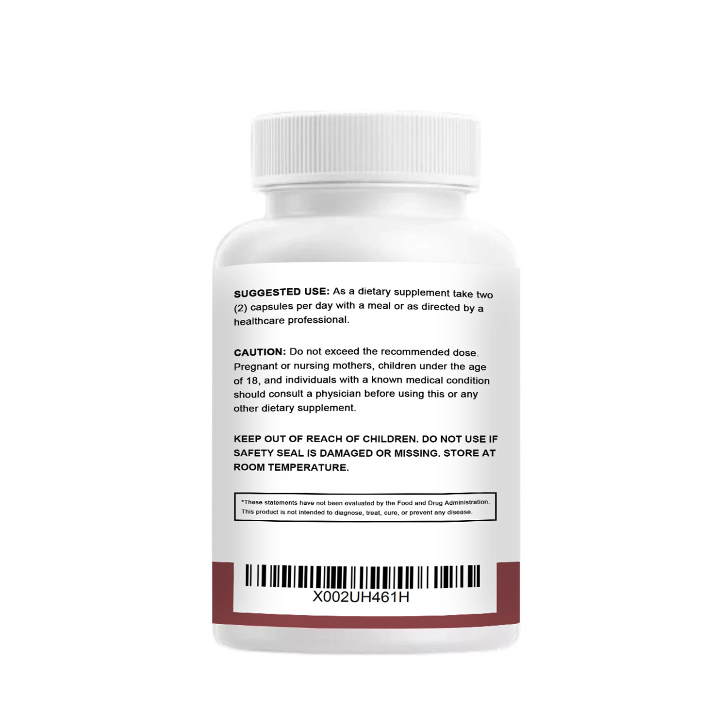 (2 Pack) Male Virility Blood Flow Supplement (60 Capsules)