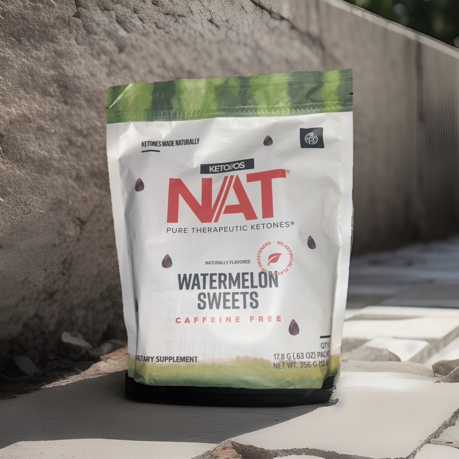 Pruvit KETOSNAT Ketones WATERMELON SWEETS CAFFEINE FREE 20 PACKS FREE SHIPPING