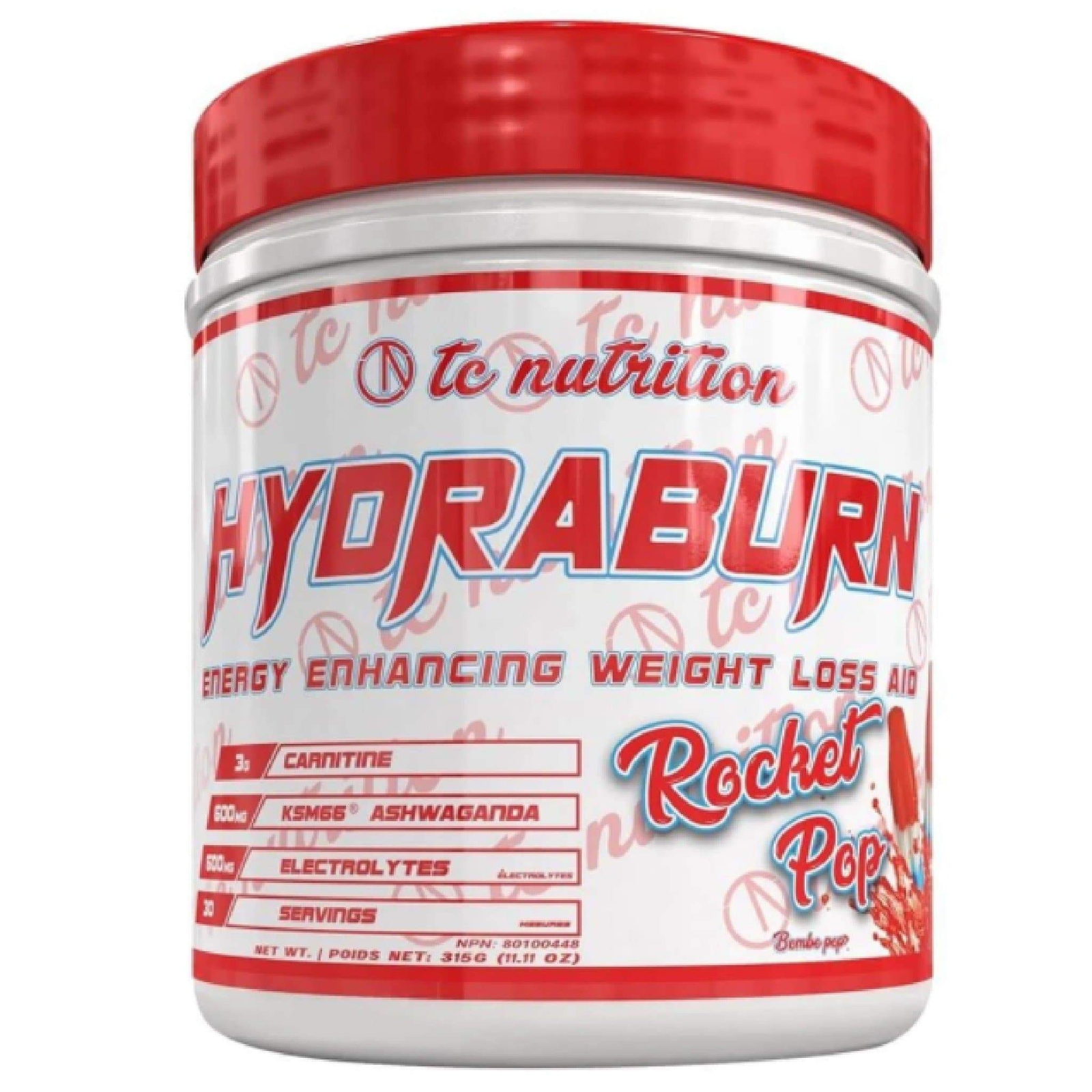 TC NUTRITION Hydraburn Rocket Pop 30 Servings 315 g 1672849434