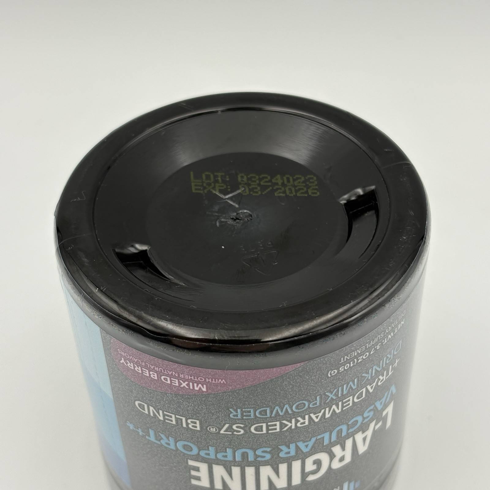 Havasu L-Arginine Powder – Mixed Berry Pre-Workout Nitric Oxide Boost 3.7 Oz