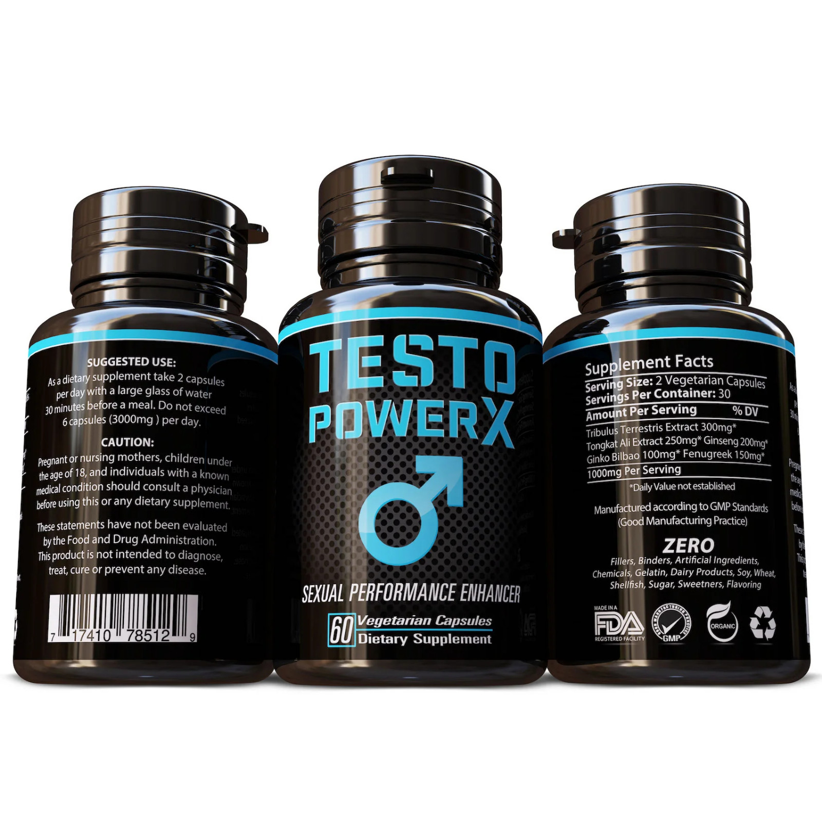 Nugenix Total T Alternative Effective Testosterone Booster for Men 60 Capsules