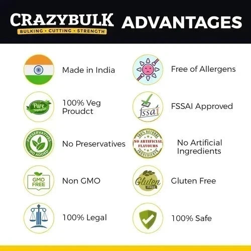 CrazyBulk Decaduro Stack Recovery Energy Workout 90 capsules Pack of 5