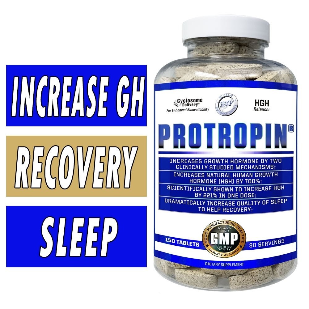 Hi-Tech Pharmaceuticals Protropin Improve Sleep and Lean Muscle 150ct OPENED!
