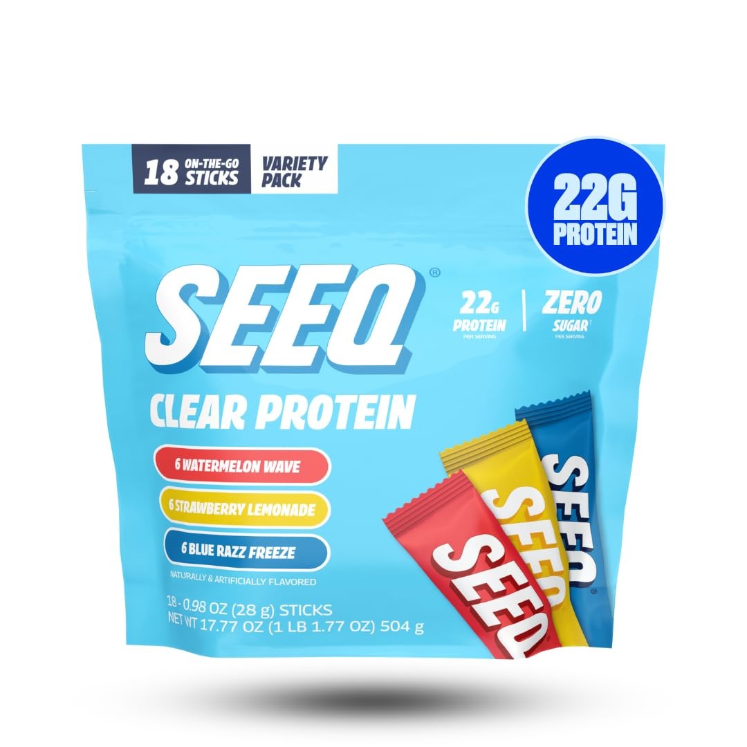 Protein Powder Sample, 18-Count Stick Packs, Zero Sugar, Lactose-Free, Allerg…