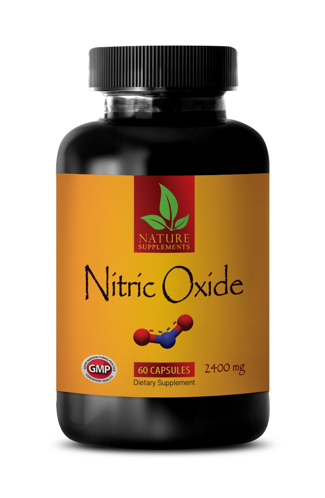 Nitric Oxide 2400mg – Muscle Pump with L-Arginine Blend – Bodybuilding – 60 Caps
