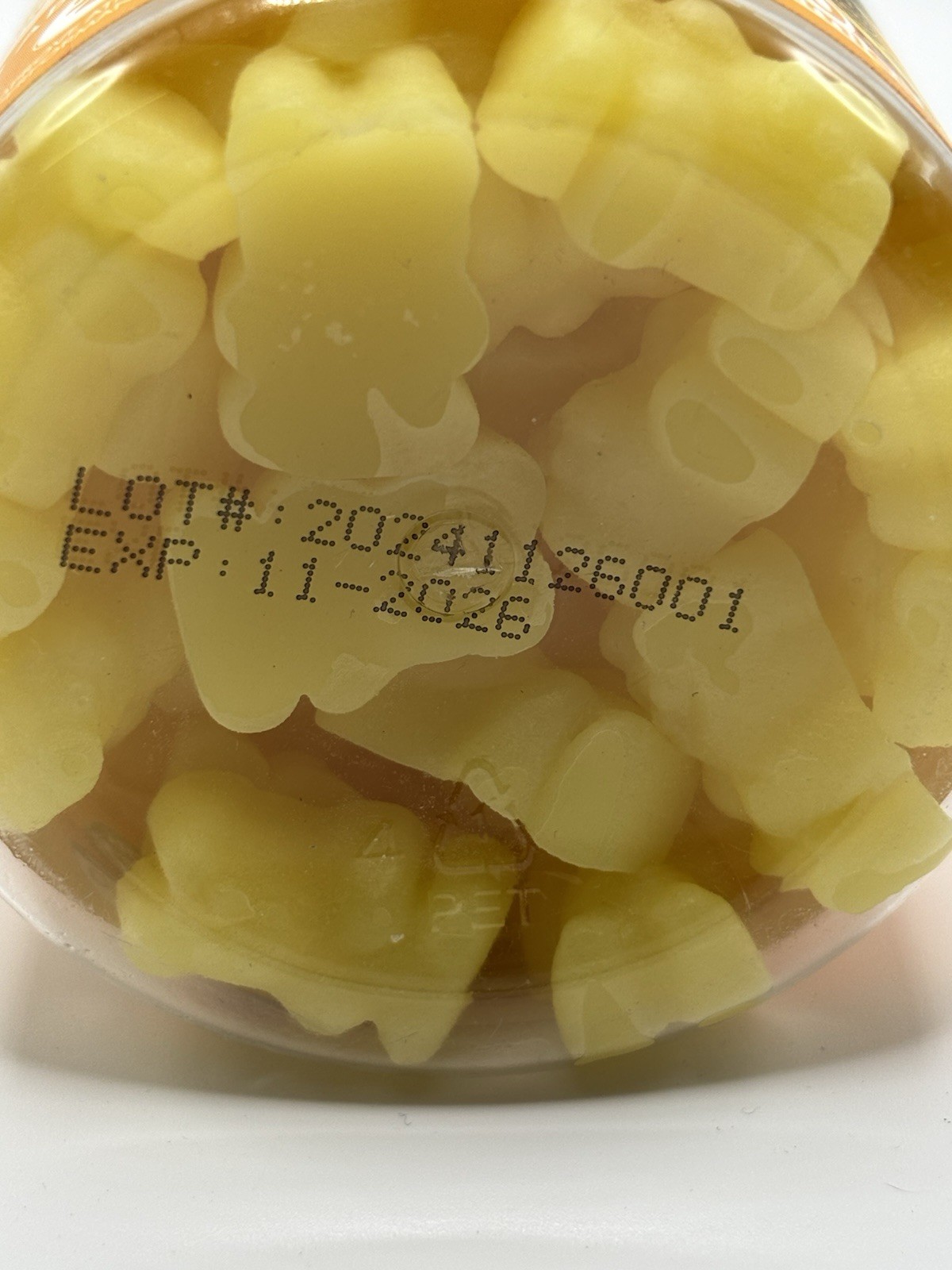 Noavii Creatine Monohydrate Gummies Pineapple Sugar Free 90 count exp: 11/2026