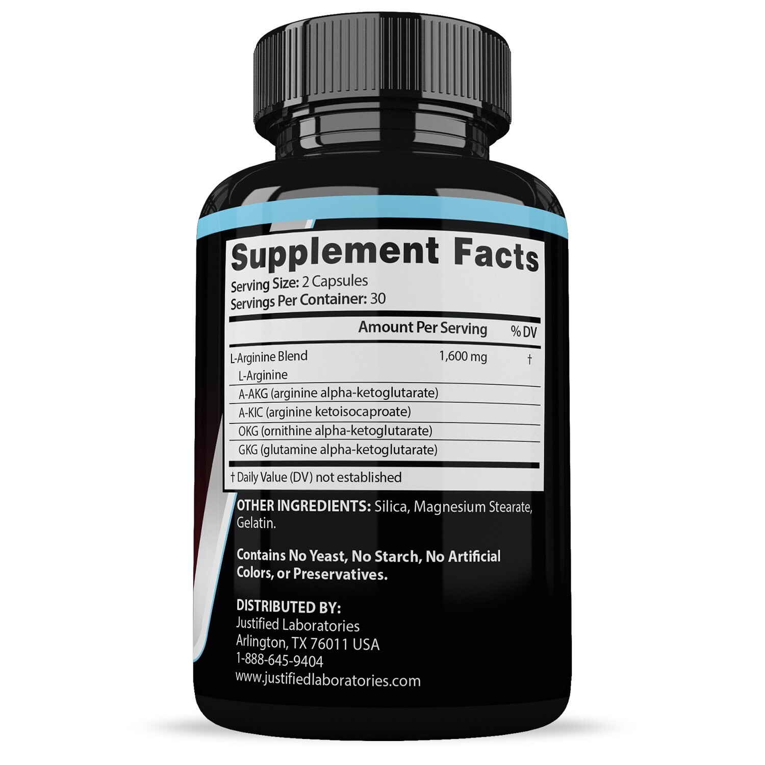 XL Real Muscle Gainer Max Men’s Health Supplement 1600mg 60 Capsules