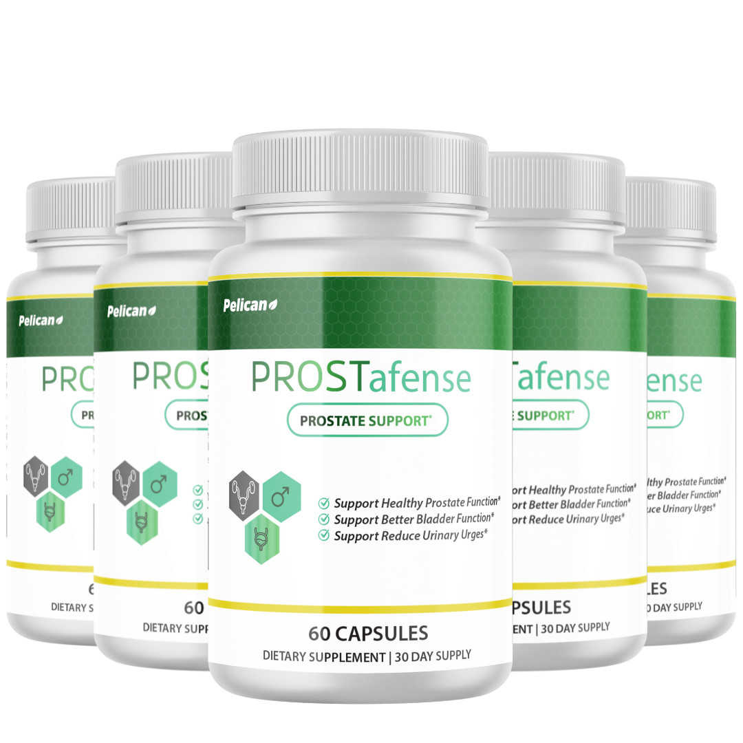 PROSTafense- Prostate Support- 5 Bottles- 300 Capsules