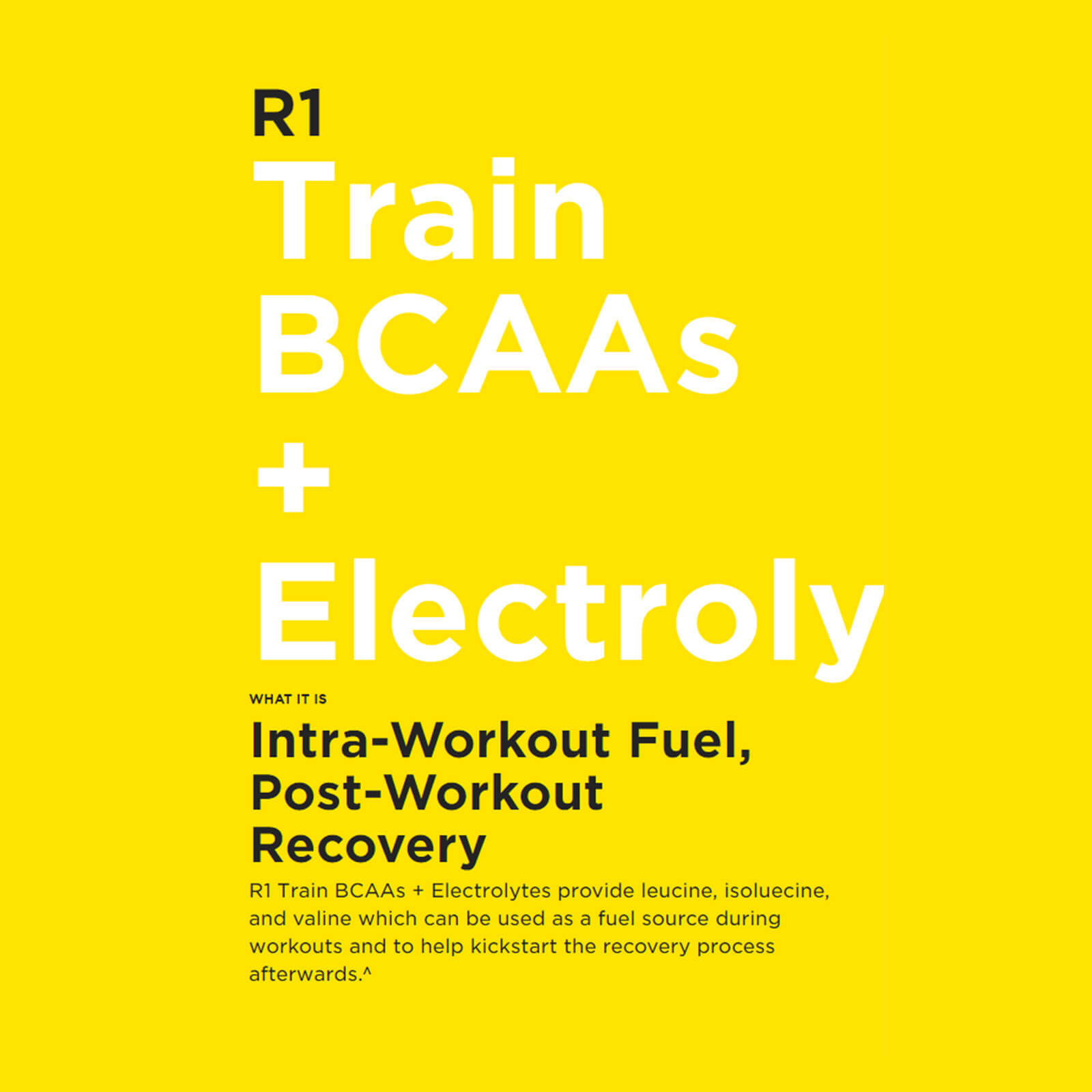 RULE 1 Train BCAAs 30 serv Blue Raspberry Stim Free Intra Workout 450g
