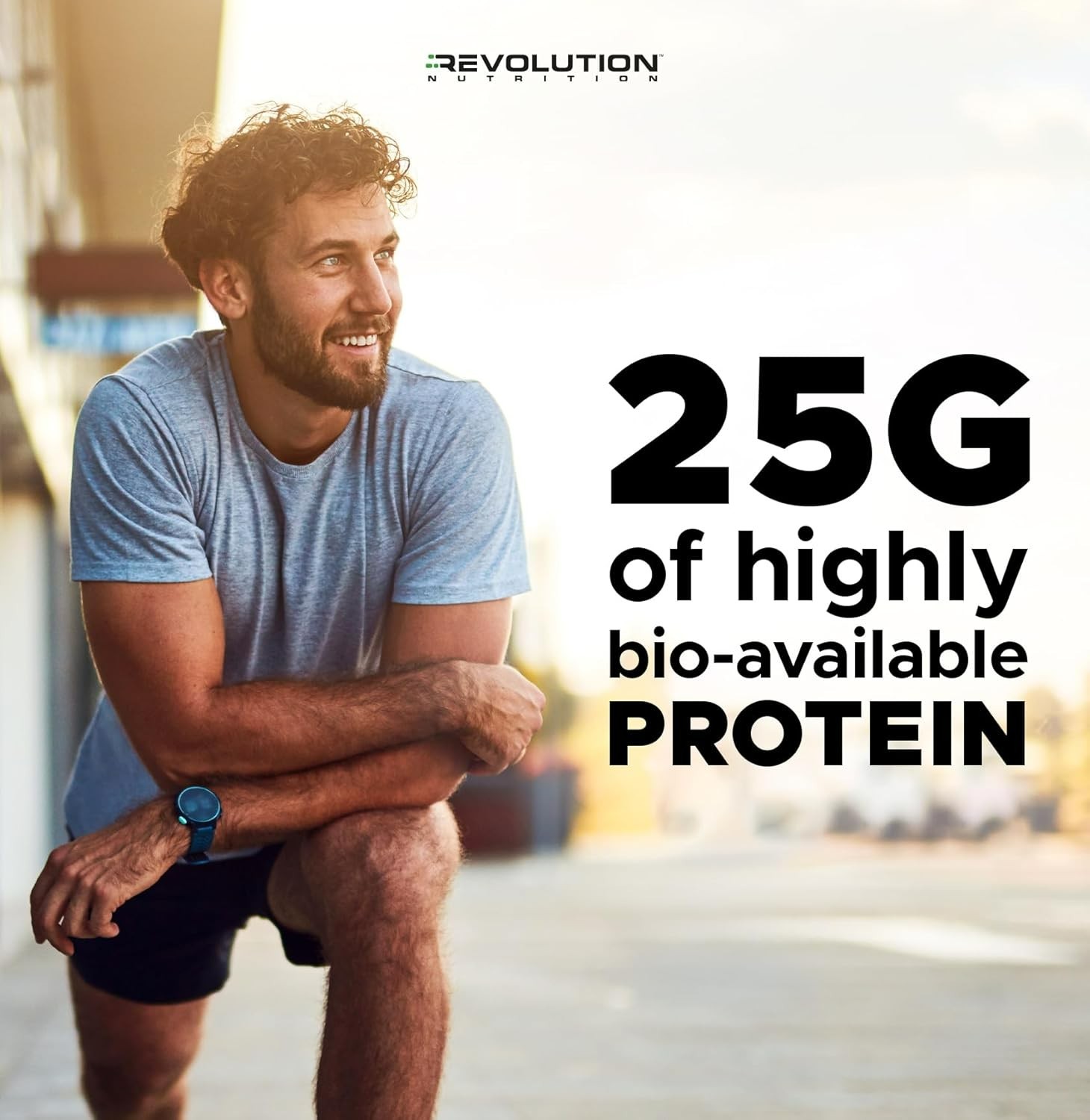 Revolution Nutrition High Whey Protein Powder 6LB Whey Isolate Gluten Free Le…