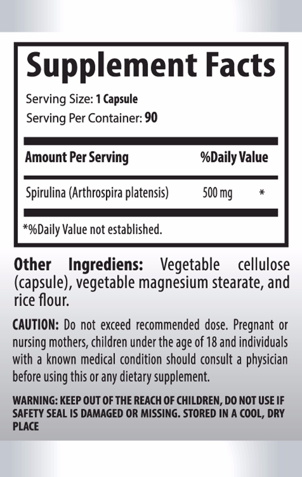 Weight loss protein powder – ANTIPARASITE – SPIRULINA COMBO – spirulina pacifica