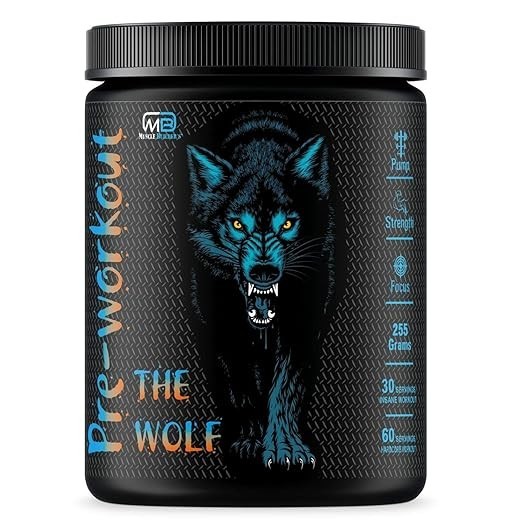 Wild Buck Pre-Workout for Explosive Energy,Enhanced Focus,Strength,Recovery-255g