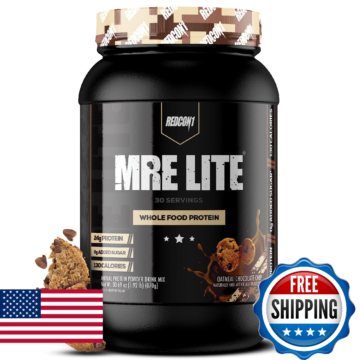 Redcon1 Mre Lite Whole Food Protein Powder Oatmeal – Replacement