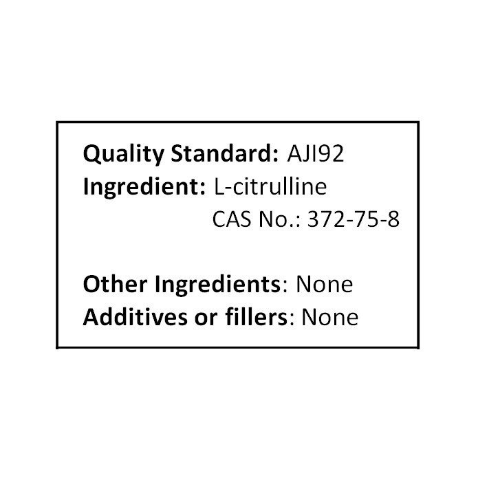 NuSci 100% Pure L-Citrulline Powder 1000g (2.2lb) Nitric Oxide Sports Amino Acid