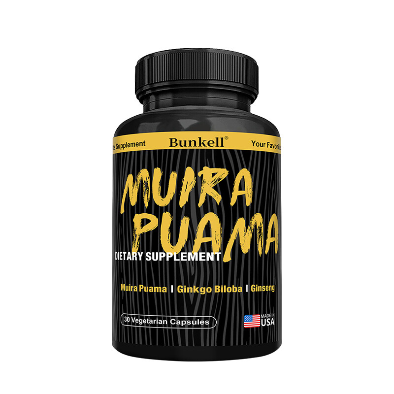 Premature Ejaculation Capsules Muira Puama Delay Boost Energy Reduce Stress