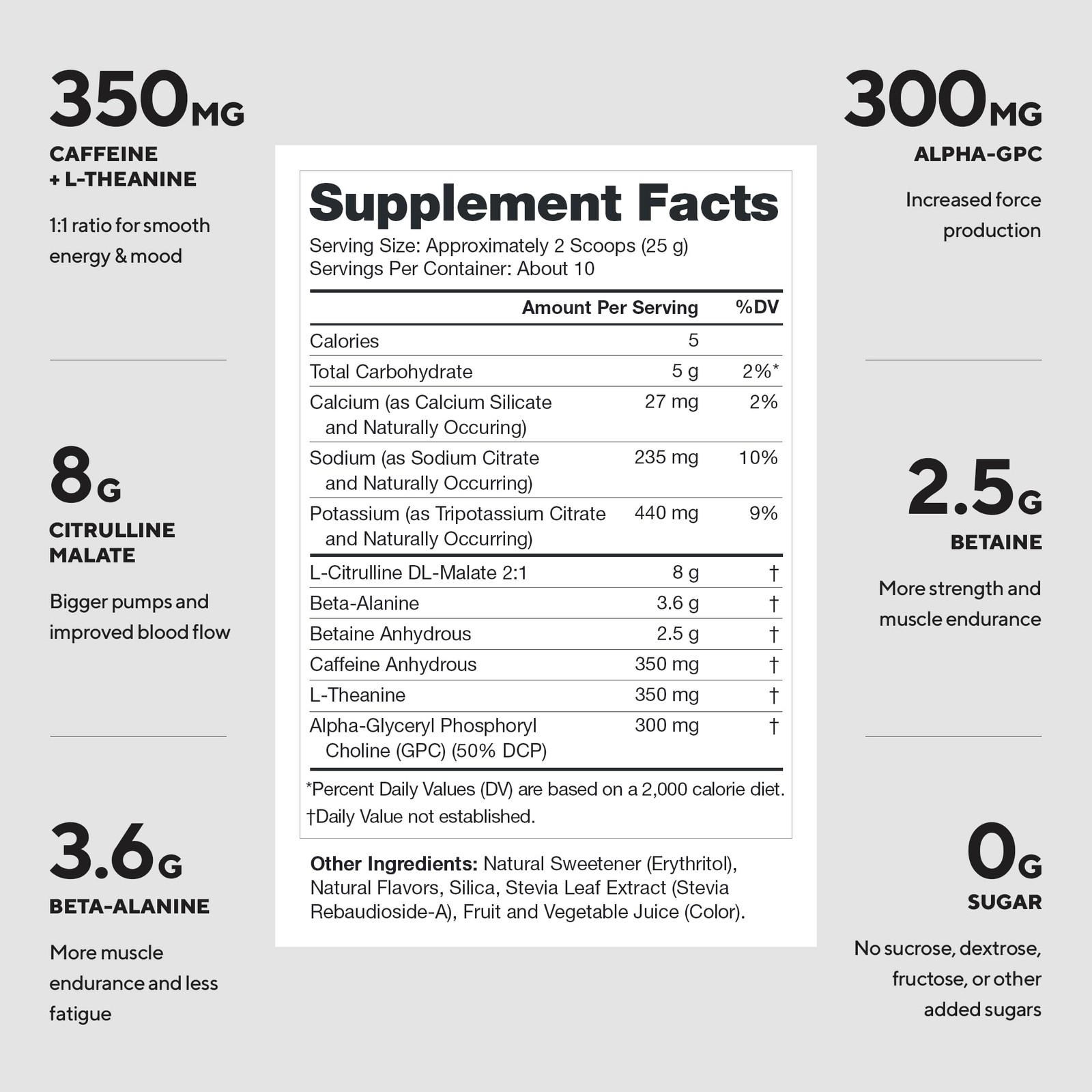 Legion Pulse Pre Workout Supplement – All Natural Nitric Oxide Preworkout Drink