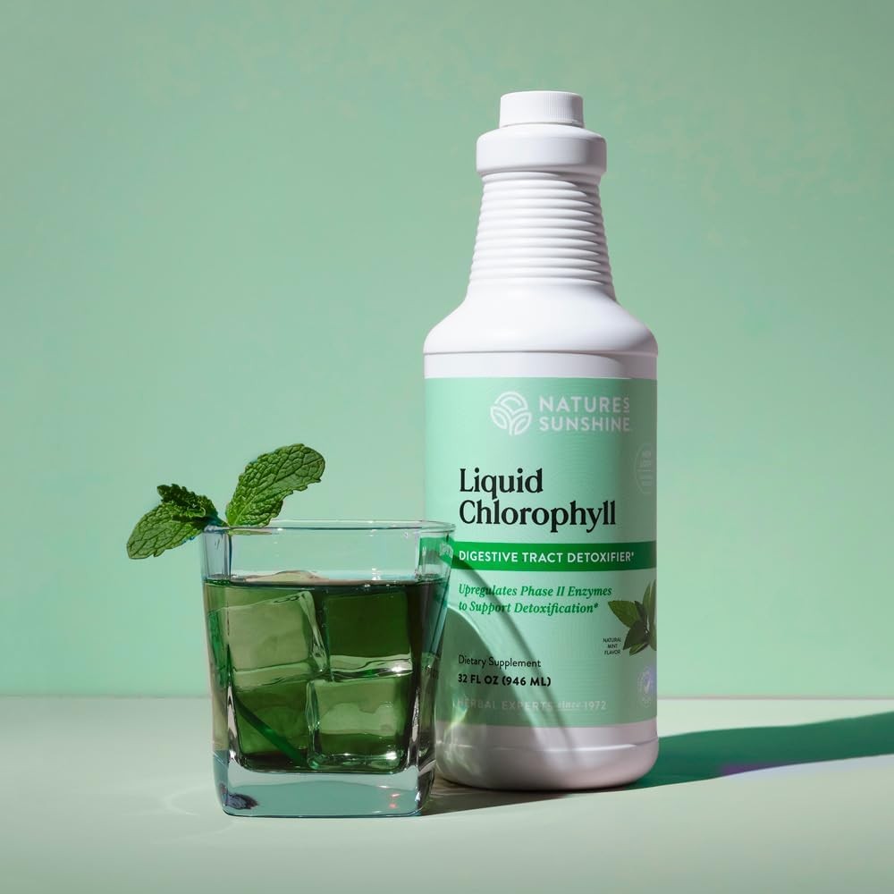 Nature’s Sunshine Liquid Chlorophyll Extra Strength – 16 Fl Oz (Pack of 1)