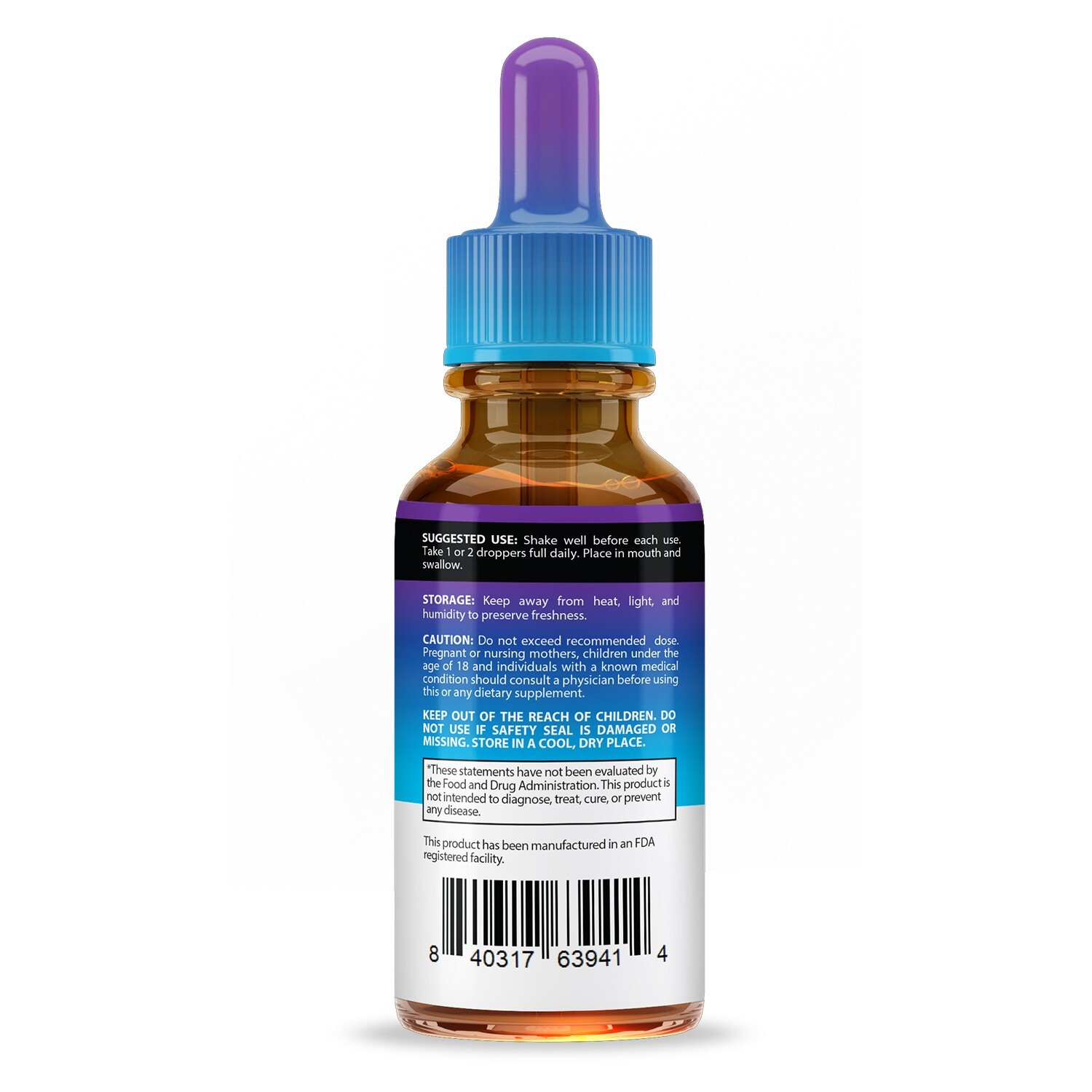 Gut Drops Extreme 200MG Healthy Gut Support Proprietary Blend 20-in-1 Formula