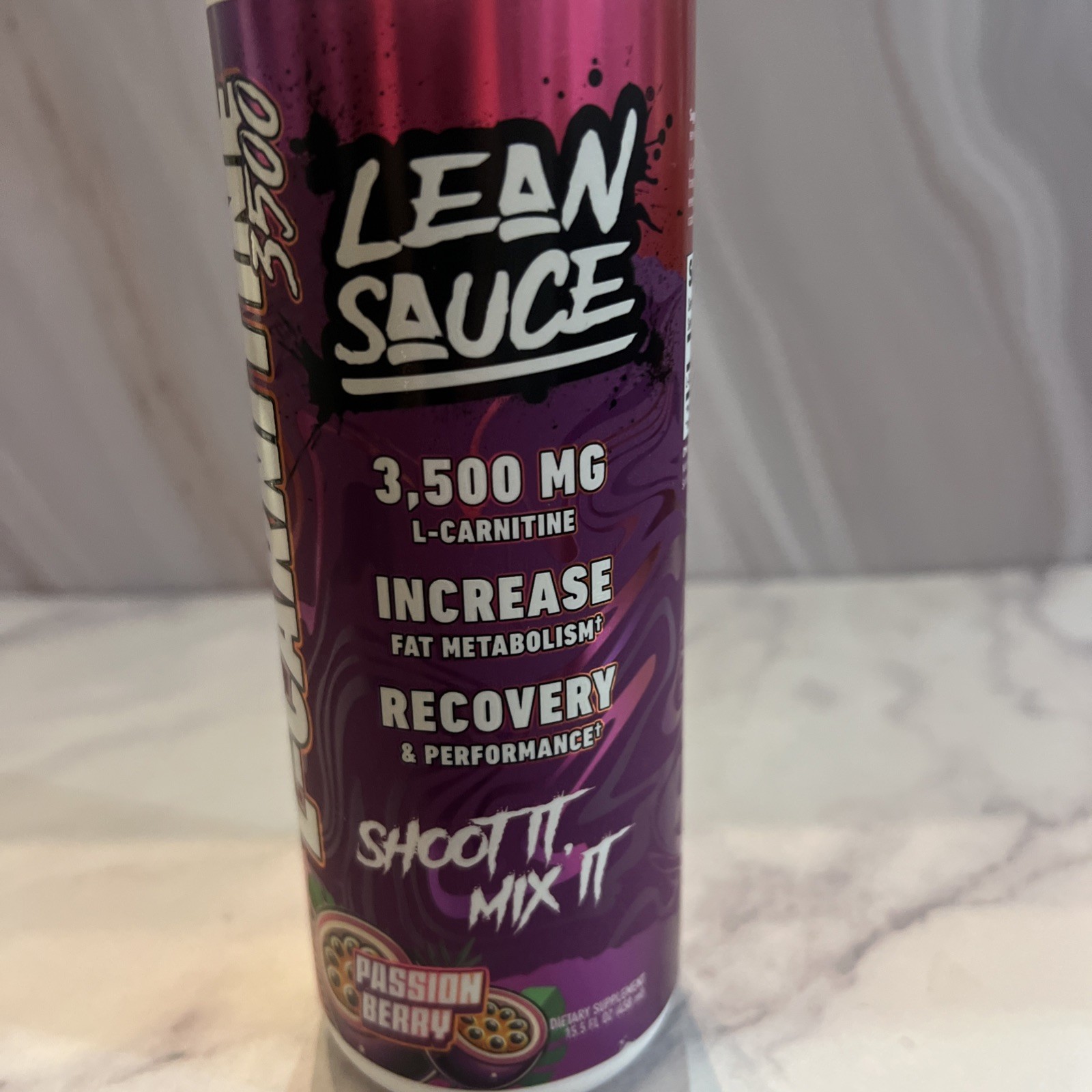 Lean Sauce L-Carntine Flavor: Gummy Sharks 15.5 Fl Oz