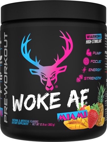BUCKED UP WOKE AF HIGH STIMULANT PRE-WORKOUT Energy Pump Focus 30 Servings