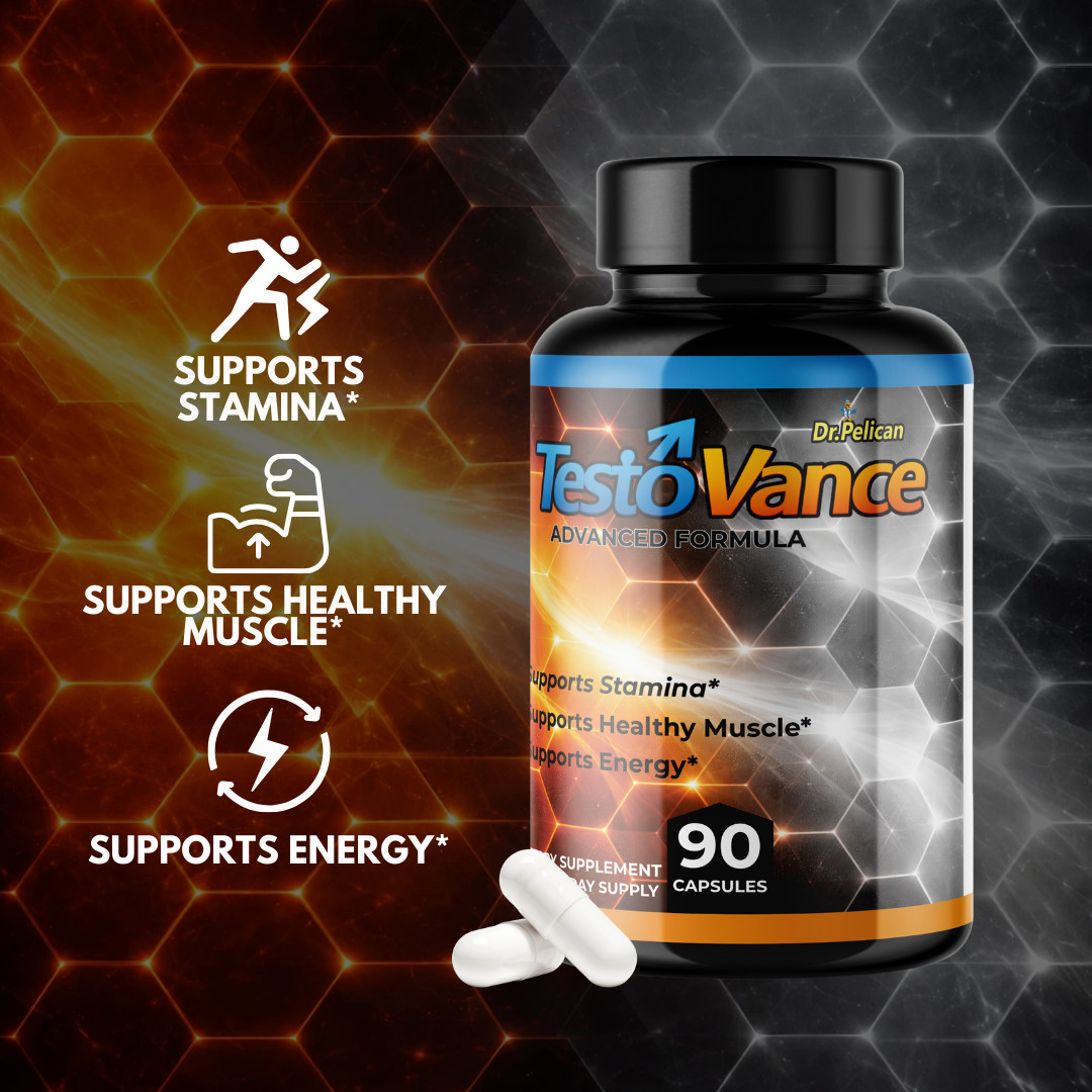 TestoVance- Bodybuilding & Men’s Health Support- 90 Capsules