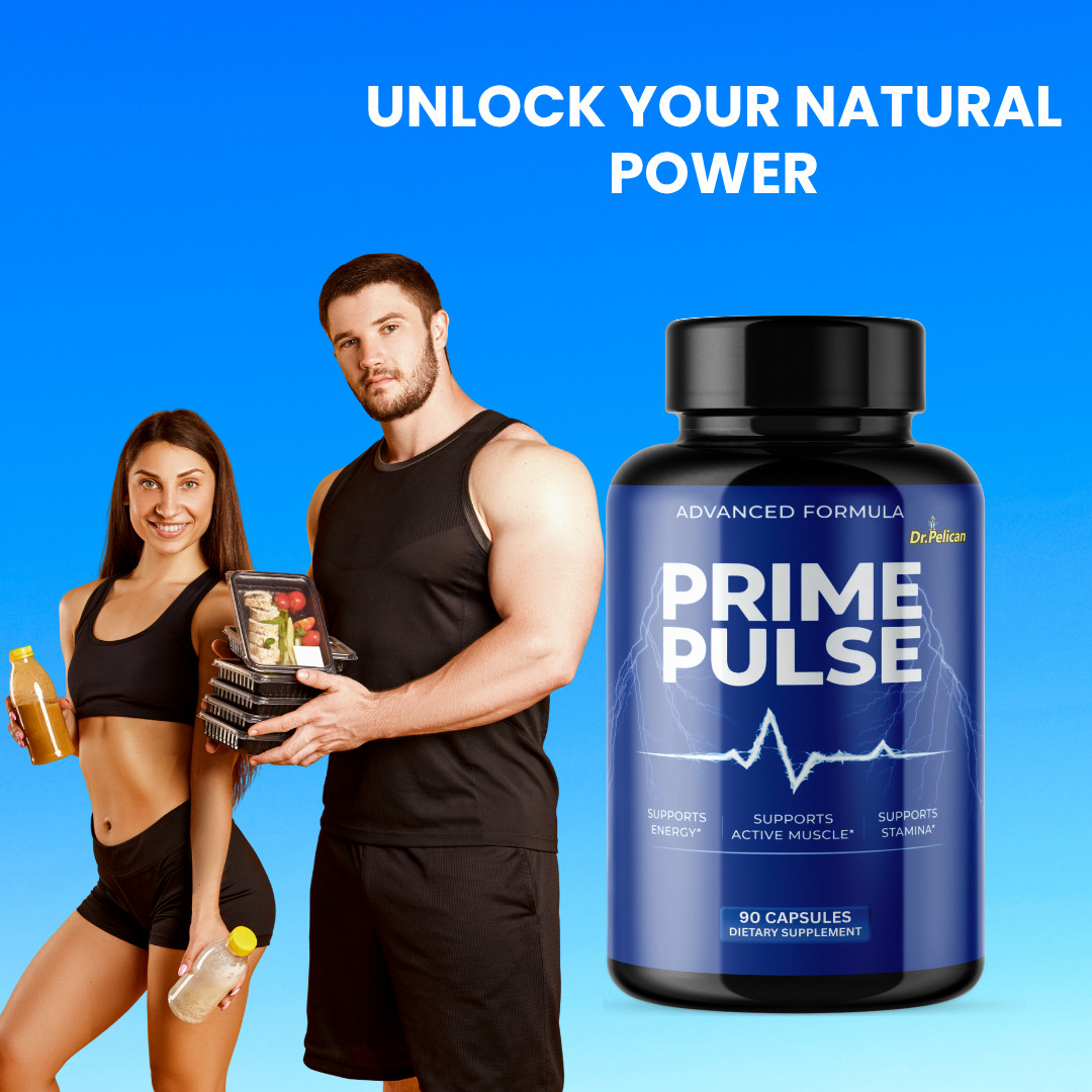 Prime Pulse- Bodybuilding & Men’s Health Support- 12 Bottles- 1080 Capsules