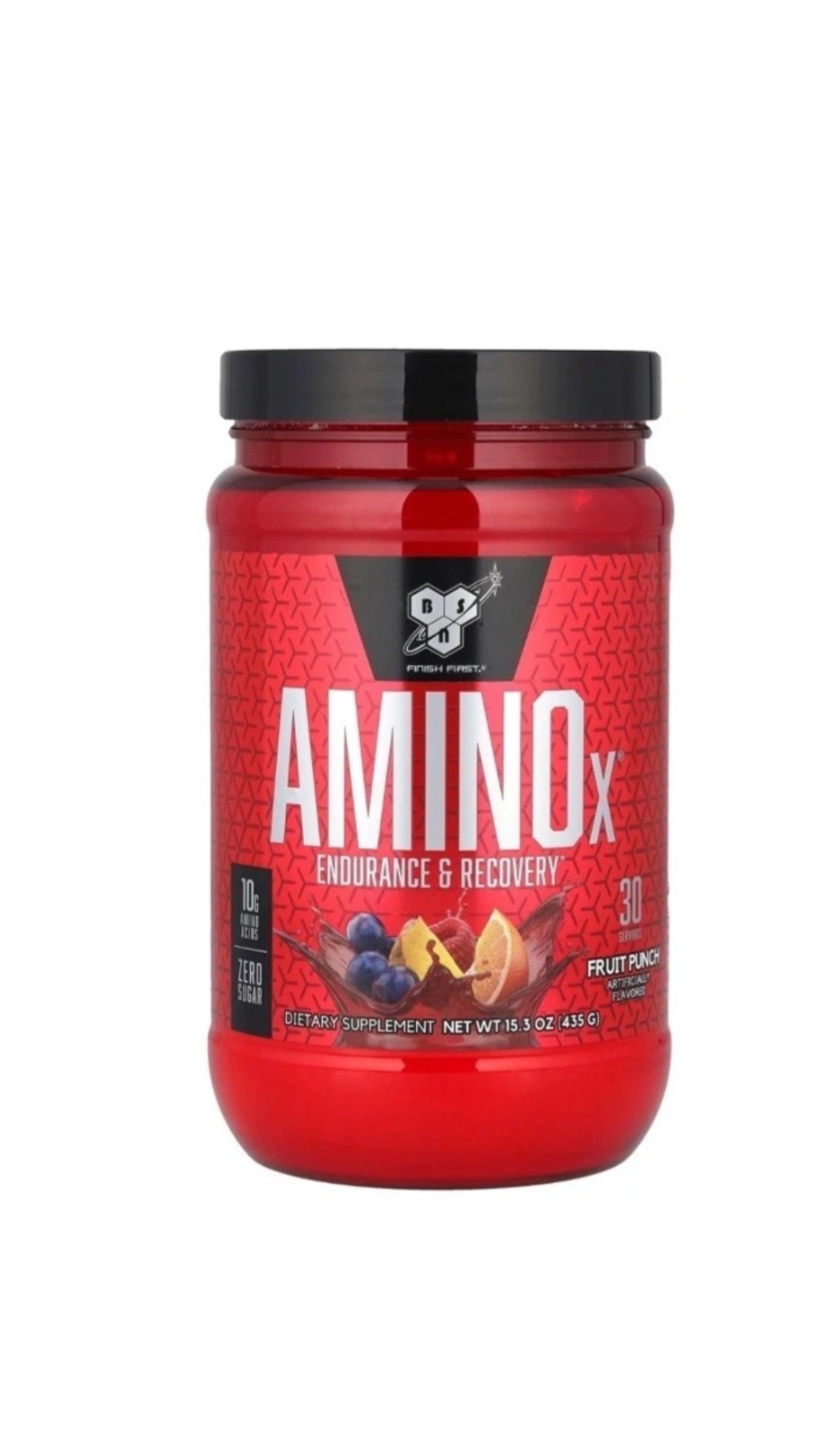 BSN Amino-X Endurance Recovery Agent Fruit Punch 15 3 oz 435 g GMP Quality