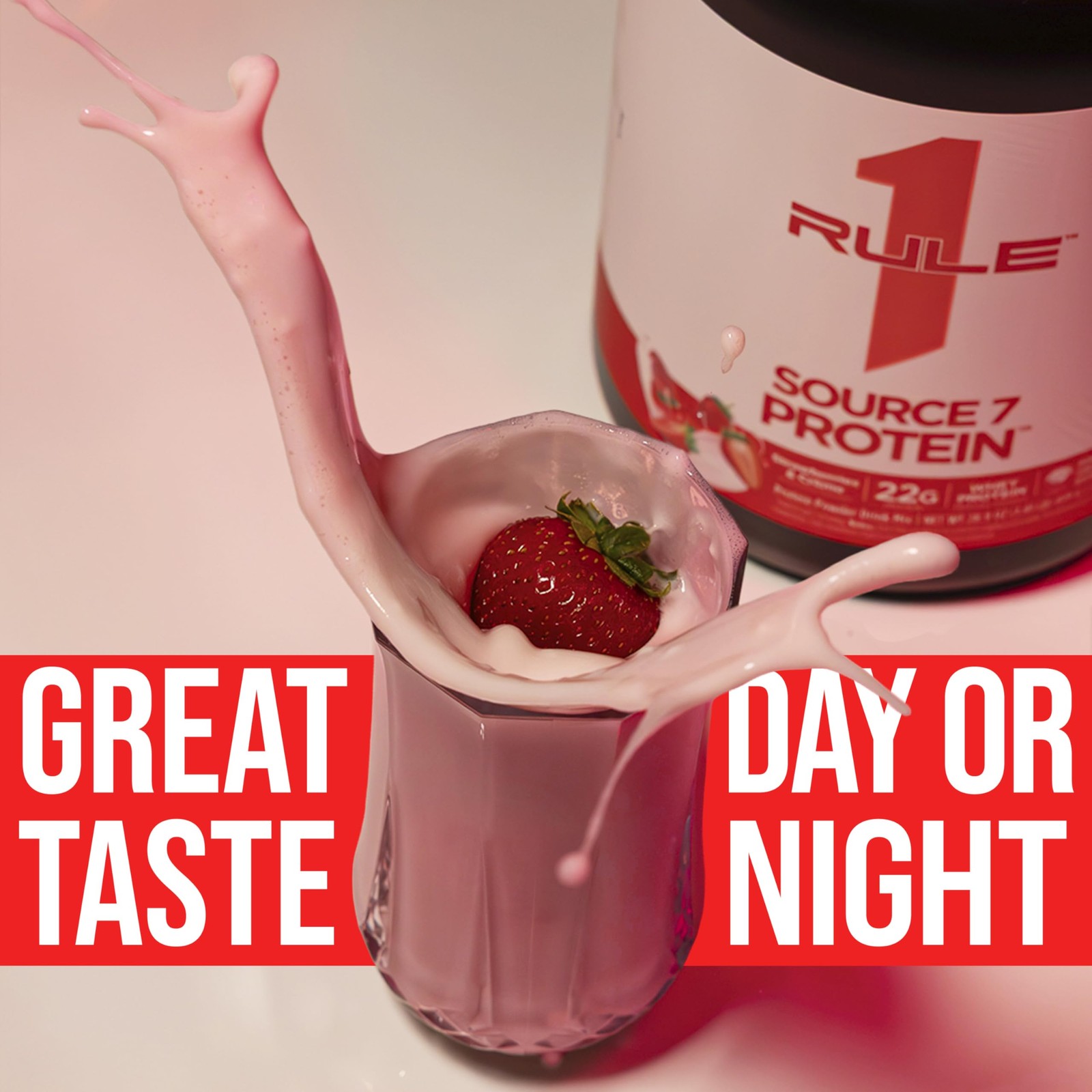 Rule 1 Proteins Source 7 Protein Decadent Flavor Velvety Smooth Texture 22G