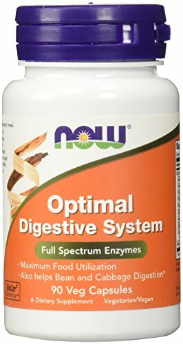 Optimal Digestive Enzymes Supplement to Aid Bean & Cabbage Digestion (90ct)