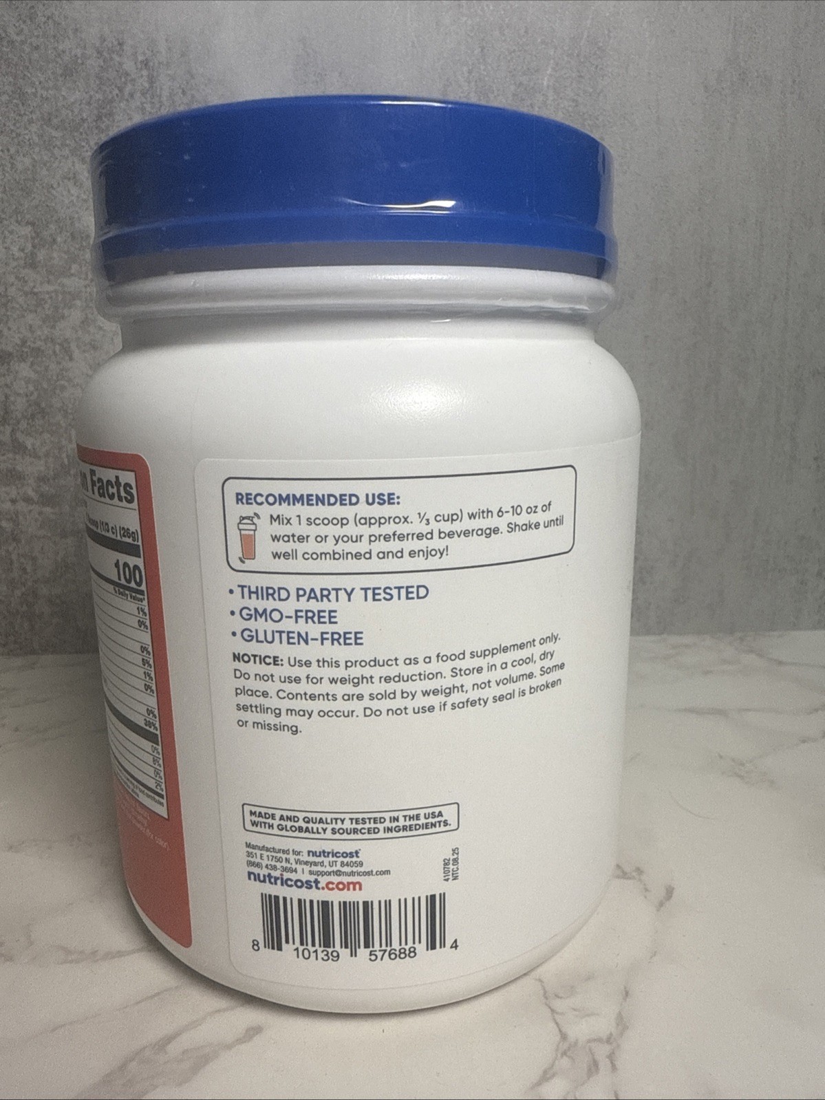 Nutricost Clear Whey Protein Isolate Powder (Tropical Punch) 1 LB – Whey Isolate