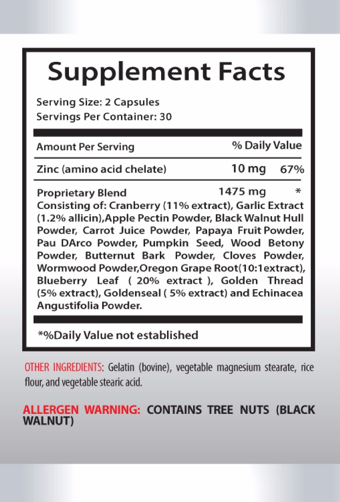 Anti aging oil – ANTI PARASITE – GRAY HAIR COMBO – garlic essential oil