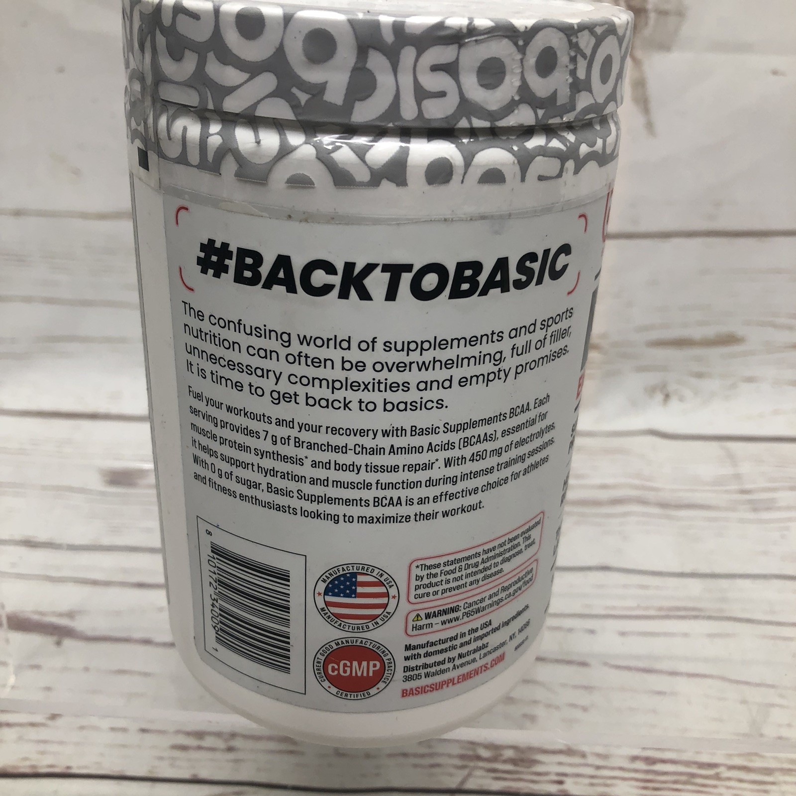 BASIC SUPPLEMENTS BCAA Powder Candy Burst Flavor Ex 12/26