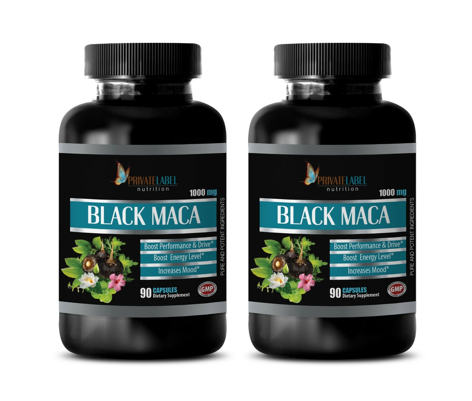 muscle tear filler – 1000MG BLACK MACA – stress eating solution 2 BOTTLE
