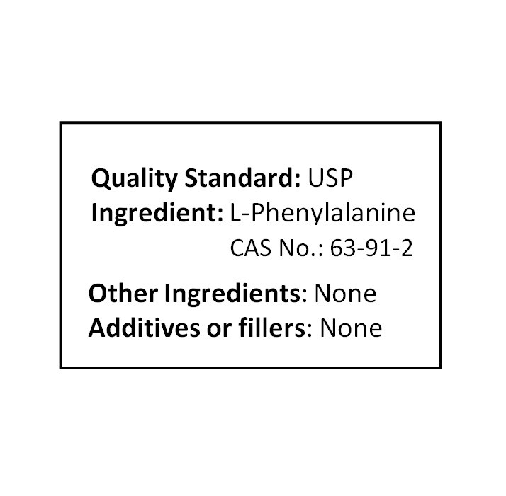 100% Pure L-Phenylalanine powder 1000g(2.2LB) USP healthy mental energy mood