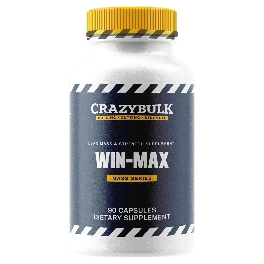 CRAZYBULK WIN-MAX | Natural Anabolic Body Building Supplement – Free & Fast Ship
