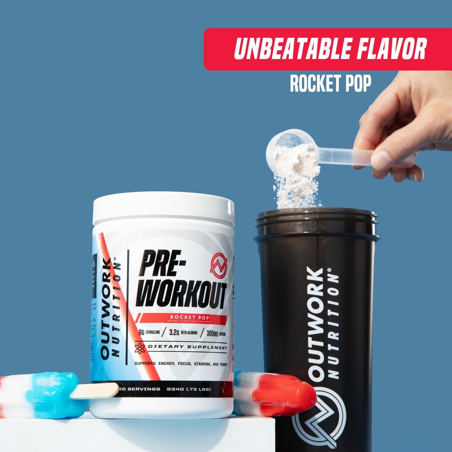 Creatine-Free Pre-Workout Powder for Men & Women – Nootropic Energy Boost, Citru