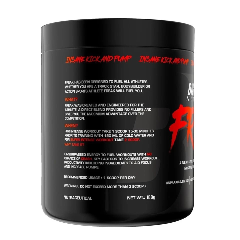 Freak Pre Workout [30 Servings, Sex on the Beach] | 180 gm