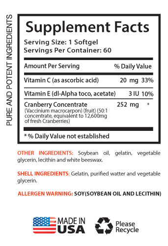 antioxidant anti aging – CRANBERRY CONCENTRATED EXTRACT 50:1 3B – cranberry flav
