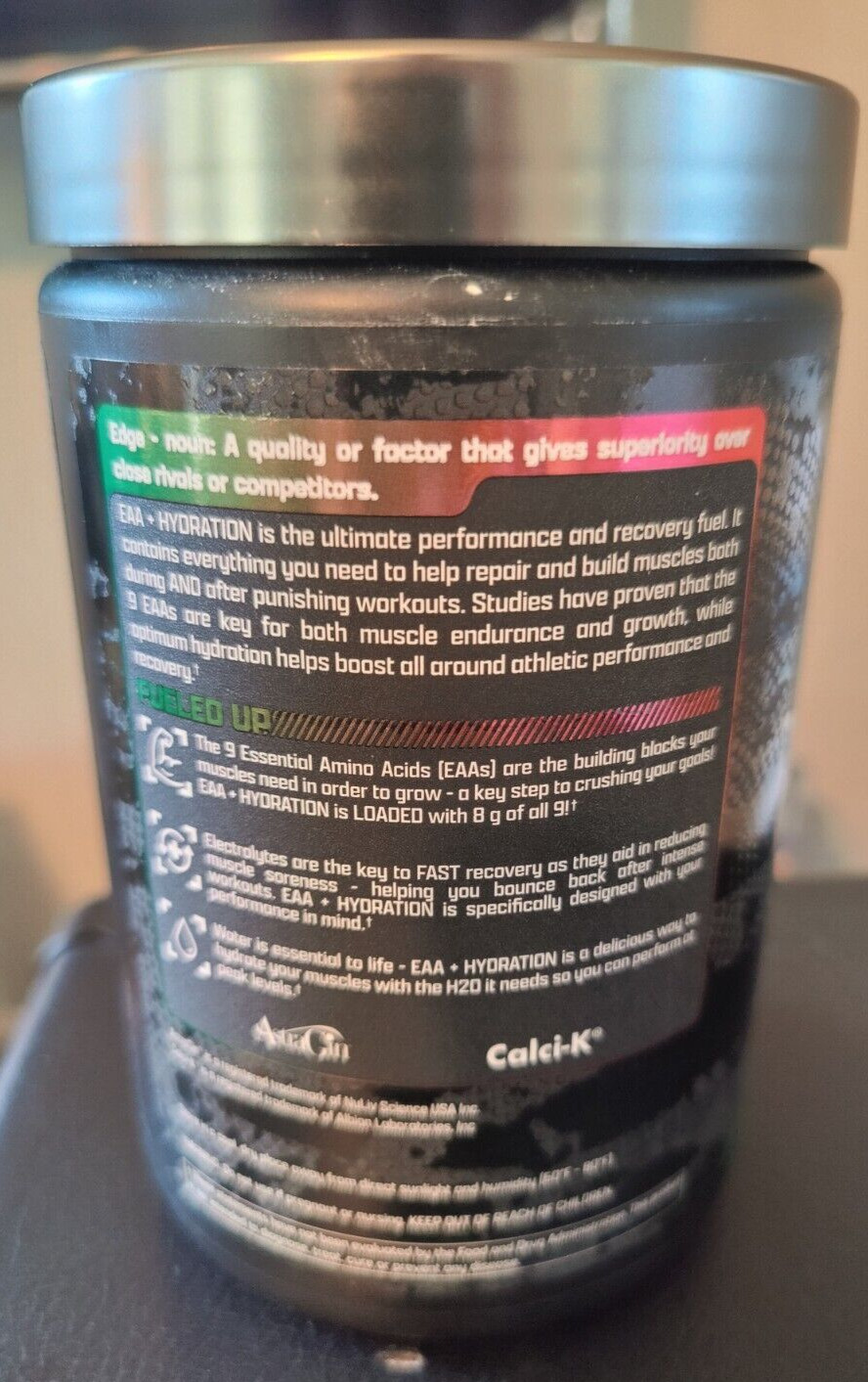 NUTREX – EAA+ Hydration – 30 Servings – Apple Pear – Exp 12/2026. Recovery Fuel
