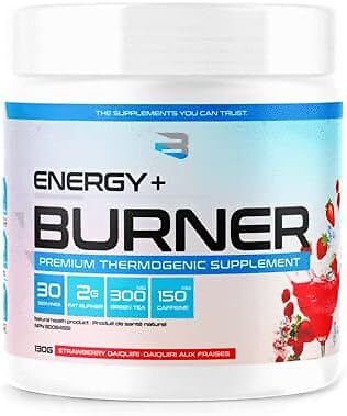 BELIEVE Energy+Burner Strawberry Daiquiri 30 Servings 130 g 1689327245