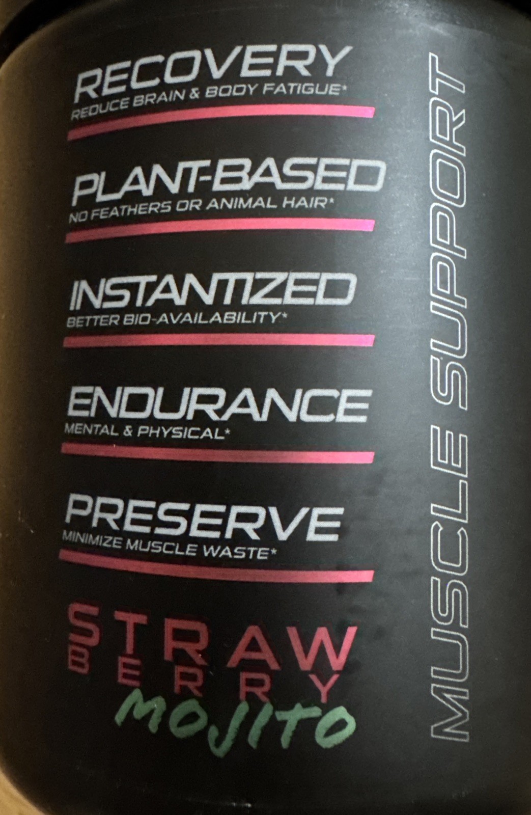 Bucked Up Original BCAA 2:1:1, Strawberry Mojito, 10.99 oz (311.57 g) (Lot Of 3)