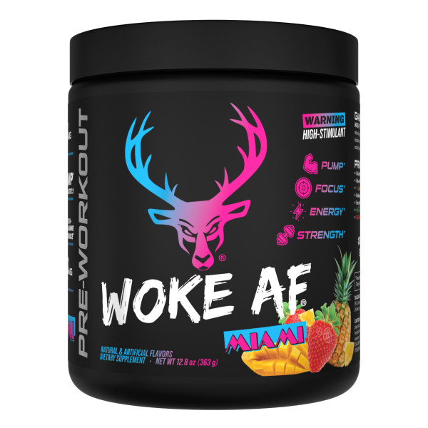 Bucked Up Woke AF Pre-Workout 30 Servings – Miami