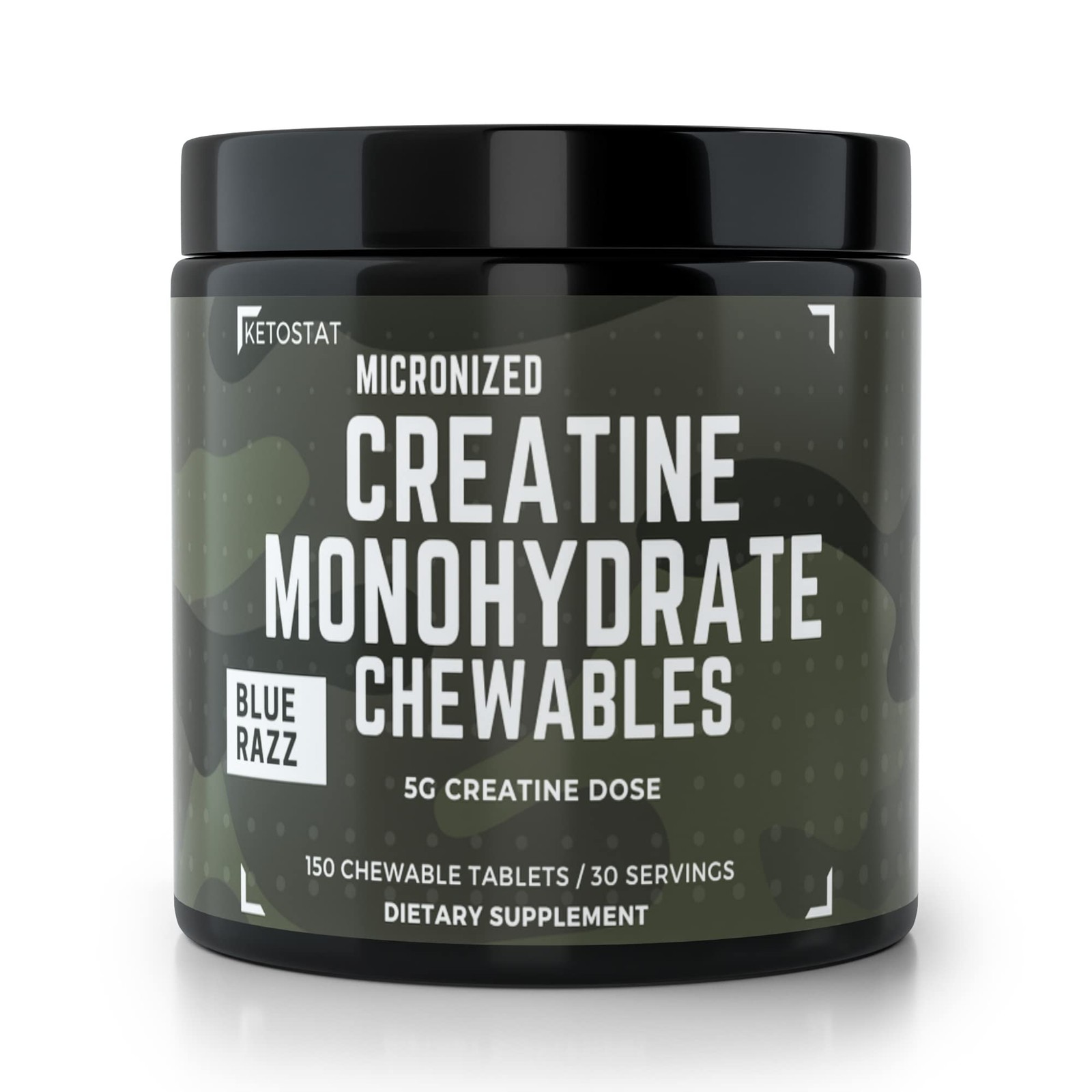 Creatine Chews 5G Chewables 30 Day Supply, Micronized Creatine Monohydrate Ta…