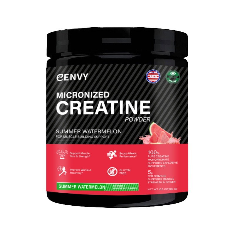 Micronized Creatine Monohydrate Powder 300g Fitness Supplement