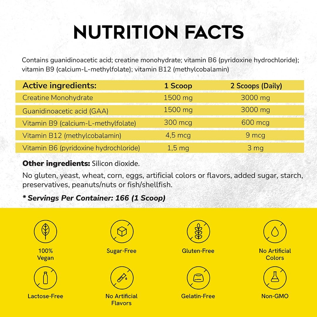 CreGAAtine Ultimate | 50% Higher Dosage in Bulk Pack | 1.1 Pound (Pack of 1)