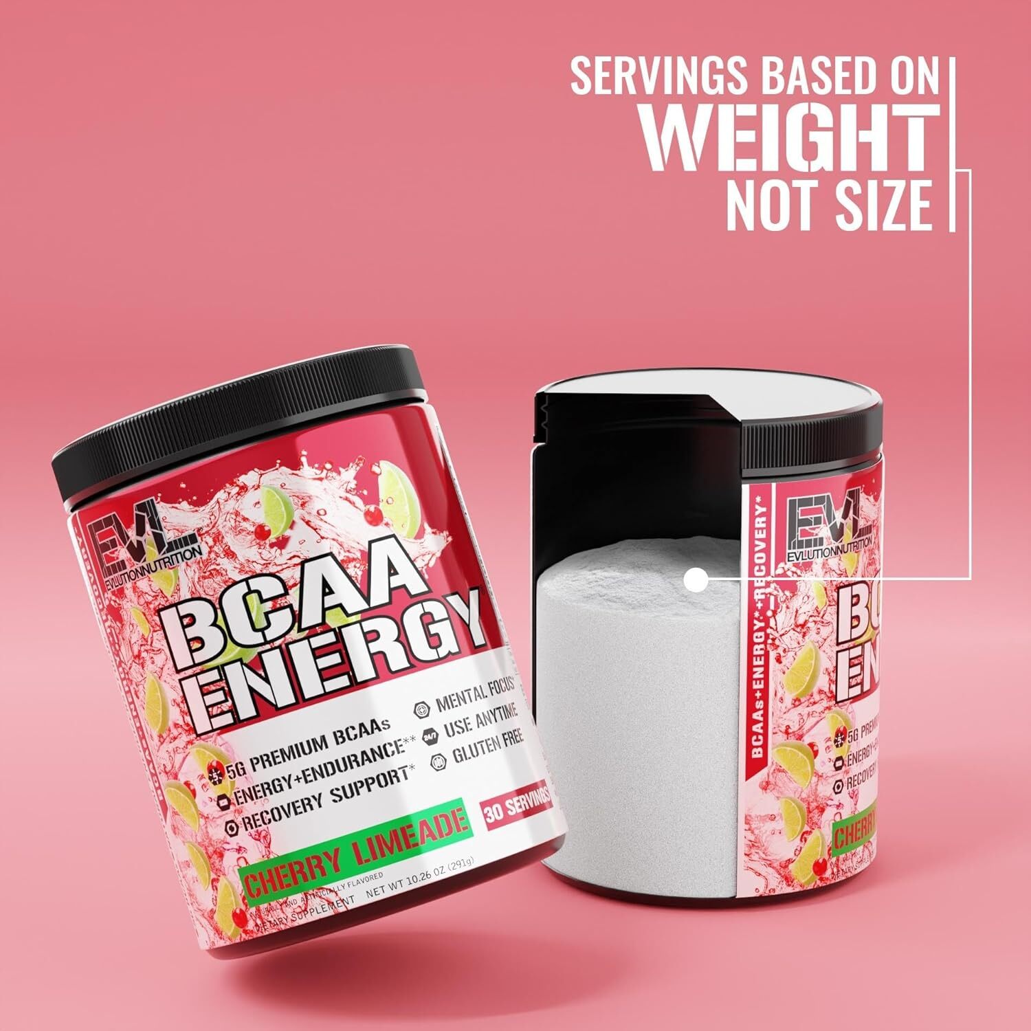 EVL Evlution Nutrition BCAA Energy Amino Acid Pre-Workout Powder – All FLAVORS