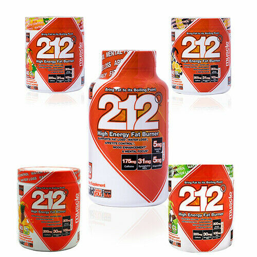 Muscle Elements 212° FAT BURNER Weight Loss ENERGY Powder 40 Servs – ALL FLAVORS